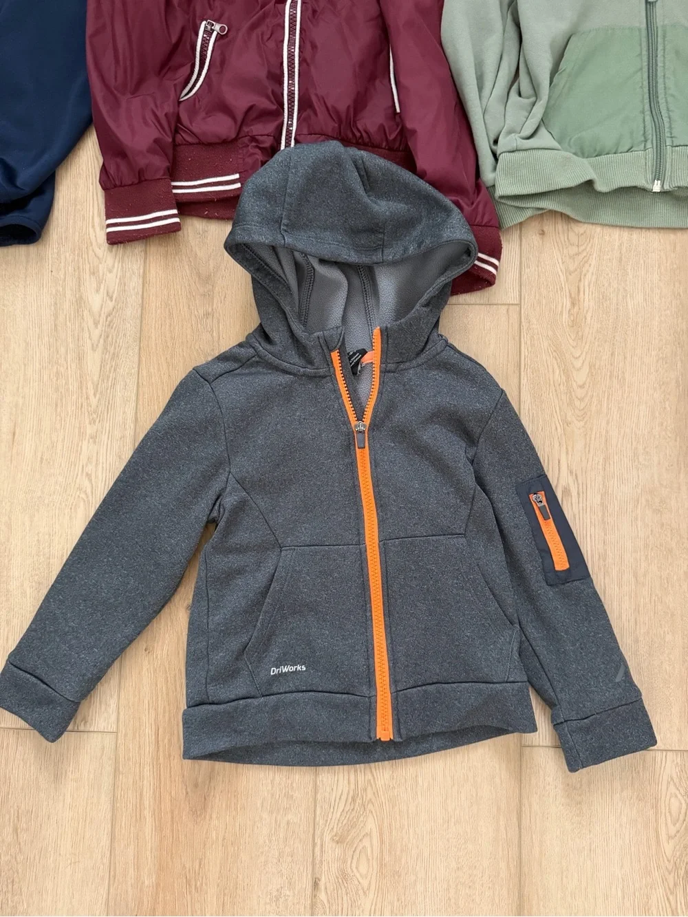 4T Lightweight Boys Hooded Sweatshirts Bundle